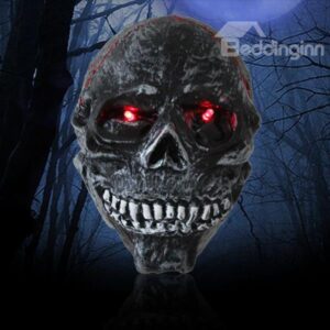 Ferocious Looking Ghost Head Halloween Decoration Sound-Activated