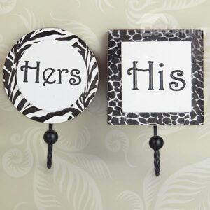 Creative Hers and His Couple Set Wall Hook