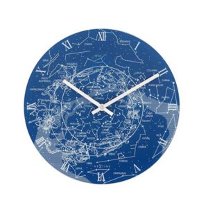 Amazing Luminous Milky Way Galaxy Quartz Wall Clock