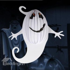 White Ghost Foldable Halloween Decoration Lantern