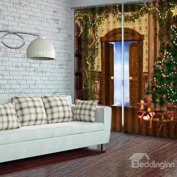 Wonderful High Quality Polyester 3D Curtain