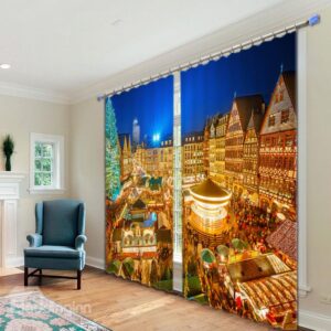 Functional Noise Reducing 3D Blackout Curtain
