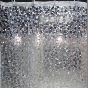 Environmental Diamond Design 3D Bathroom Shower Curtain