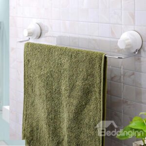 High Quality Elegant Sucking Design Wall Mounted Bathroom Towel Rack