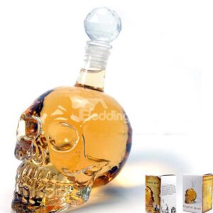 Unique and Peculiar Crystal Head Style 400ML Wine Decanter