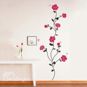 Gorgeous Romantic Flowers Various Arrangements Removable Wall Stickers