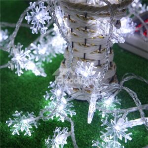 Novelty Snowflake Style 10m LED Christmas Light