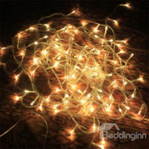 Good Quality Yellow 10m LED Light with Back Splice