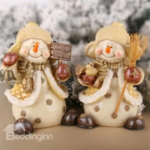 Super Cute Snowman Christmas Decoration Two Types to Choose