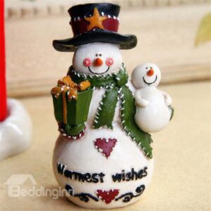 Lovely Snowman with Snowbaby Christman Decoration