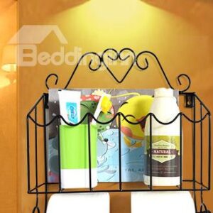 Classical European Style Creative Unique Bathroom Shelf