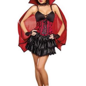 Hot Selling Attractive Unique Vampire Design Costume