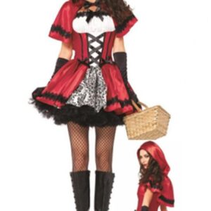New Style Mysterious Little Red Riding Hood Costume
