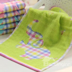 New Style Lovely Cartoon Pattern Children Cotton Towel
