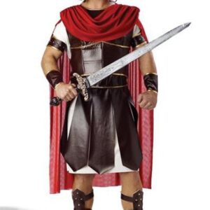 Fashion Medieval Knight With Cape Halloween Costume