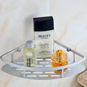 High Quality Concise Triangle Design Bathroom Shelf