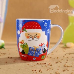 Lovely Christmas Theme Holiday Gifts Cartoon Santa Claus Coffee Mug