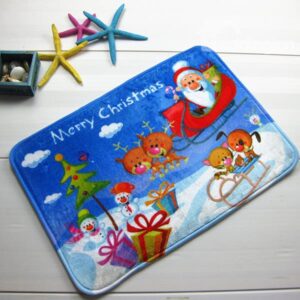 Festival Merry Christmas Theme Joyous Anti-Slipping Doormat