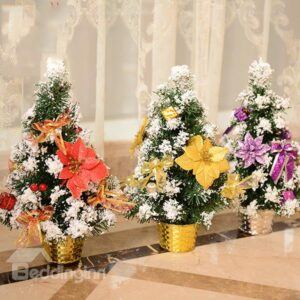 Gorgeous 3-Color Mini Christmas Tree Desktop Decoration