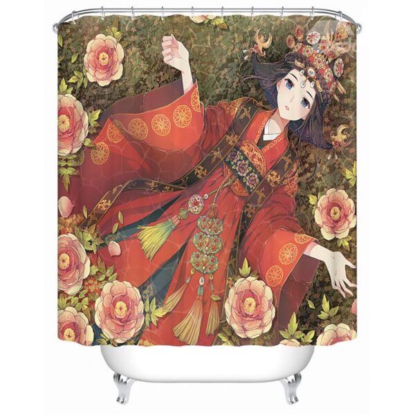 New Style Cute and Lovely Cartoon Design Shower Curtain