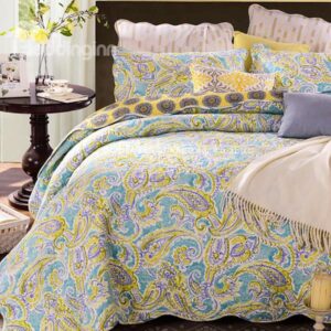 Top Class Phoenix Tail Print European Style 3-Piece Bed in a Bag