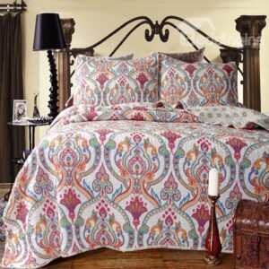European Jacquard Style 3-Piece Cotton Bed in a Bag