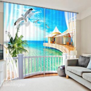 Wonderful Scenery 3D Energy Saving Curtain