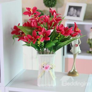 Wonderful Artificial Flowers Multi-Color Lily Flower Sets