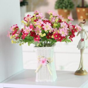 Pretty Artificial Flowers Daisy Table Flower Set