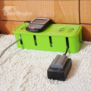 Multi-Color Plug Board Box Line Organizer Desktop Decoration