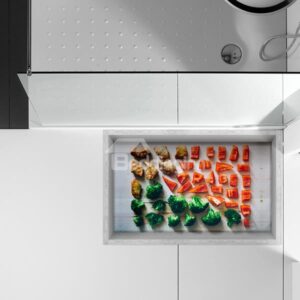 Diced Vegetable and Meat Slipping-Preventing Water-Proof Bathroom 3D Floor Sticker