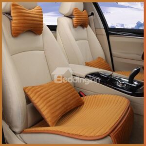 Elegent and Consice Designed Stripe Patterned Car Seat Mat