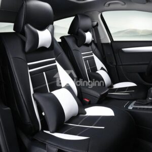 Styling Athletic Designed Color Block Pattern Car Seat Cover