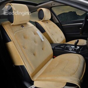 Classic Formal Comfortable Pure Colored Car Seat Cover