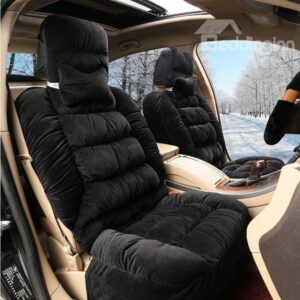 Super Comfortable Extra Thick Warm Interior Fillings Car Seat Cover