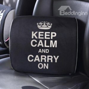New Arrival Meaningful Sayings Patterned Car Pillow