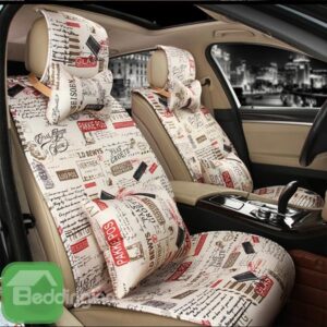 Modern Designed Cowboy Impression Car Seat Cover
