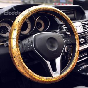 Shiny Pure Colored Premium Car Steering Wheel Cover
