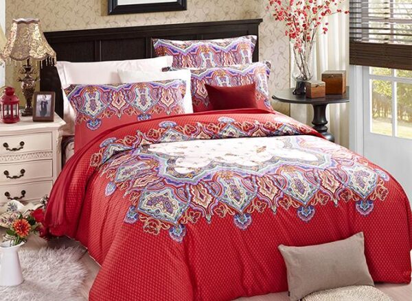 Well-made European Jacquard Style 4-Piece Duvet Cover Sets