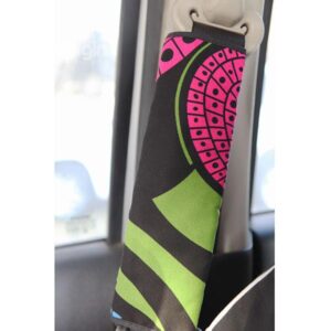 Concise Abstract Patterned Car Seat Belt Cover