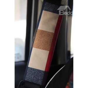 Colorful Concise English Style Car Seat Belt Cover