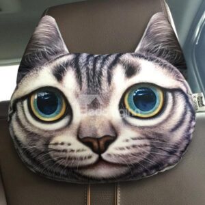 Funny Personalized American Shorthair Face Car Seat Pillows