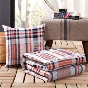 Cozy Cotton Quillow Convertable Blanket Car Pillow
