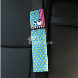 Creative Cartoon Figured Shape Teeth Monster Seat Belt Cover