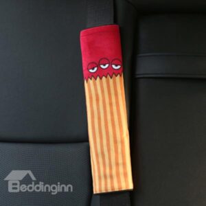 Creative Cartoon Figured Triple Eyes Monster Seat Belt Cover