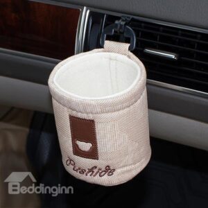 Soft and Solid Linen Car Phone Holder