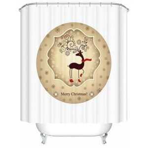 Pretty Concise Dreamlike Brisk Deer Shower Curtain