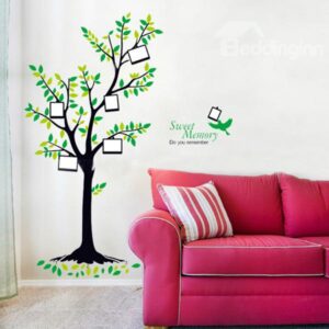 Creative Tree Design Photo Frame Removable Wall Sticker