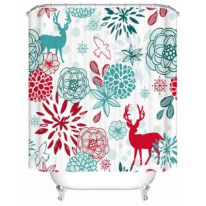 Creative Design Beautiful World of Life Shower Curtain