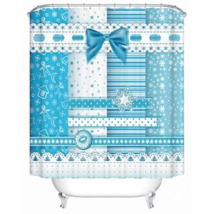 Creative Unique Design Partysu Snow Shower Curtain